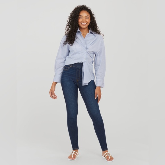 SPANX Pants - Spanx Ankle Skinny Jeans, Midnight Shade 🆕 Regular Size: S